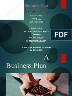 Coffee Shop Business Plan 1