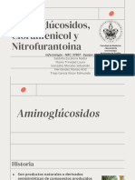 Aminoglucósidos, Cloranfenicol y Nitrofurantoina