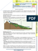 Relieve Amazónico: Curso Docente Fecha Área Grado Nombre de La Sesión Competencia Capacidades