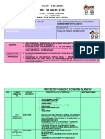 Plano Didáctico Marzo Educacion Especial