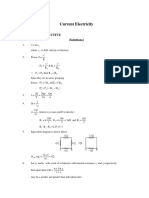  Current Electricity-09-Subjective and Objective Solutions