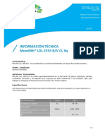 Hoja Tecnica Mowilith LDL 2555 BV