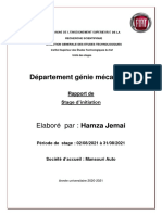 Rapport de Stage D'initiation