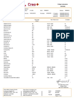 Unidades Resultado Actual Examenes Realizados Valor Referencial