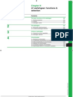 H LV Switch Gear Functions and Selection