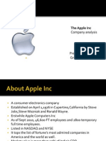 The Apple Inc: Company Analysis