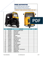 List Power Bajaj Re 2S 225 Compact Parts