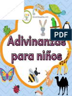 3 Adivinanza para Niños Autor Docentes Al Día