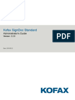 KofaxSignDocStandardAdministratorsGuide EN