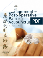 Management of Postoperative Pain With Acupuncture