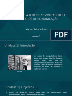 Slide Da Unidade - Redes de Dados e Meios de Transmissão