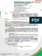 Inf #042 Solicito Rebaja y Anulacion de Serv. Cunetas