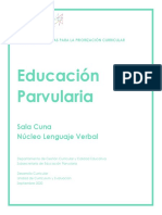 LENGUAJE PRIORIZADO Educ-Parvularia A 4 Medio