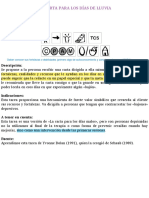 Carta para Los Días de Lluvia