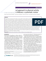 A Socio-Ecological Approach To Physical Activity Interventions in Childcare: A Systematic Review