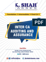 Inter CA Auditing and Assurance