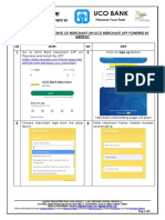 SOP For Merchants On Self Onboarding To UCO Bank Merchant Platform