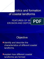 Characteristics and Formation of Coastal Landforms