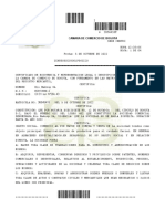 Certificado de Constitución y Gerencia