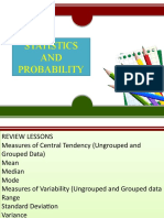 1-STATISTICS AND PROBABILITY For Senior Hi