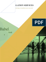 Babel Media LANGUAGE SERVICES