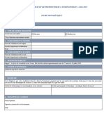 Modèle de Fiche Signalétique 2023