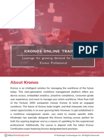 Kronos Training