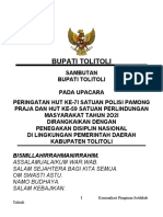 Sambutan Menteri Dalam Negeri Pada Peringatan Hut Ke-71 Satuan Polisi Pamong Praja Dan Hut Ke-59 Satuan Pelindungan Masyarakat Tahun 2021