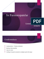 Clase SX Doloroso Patelofemoral