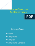 Lesson 4 - Sentence Structures