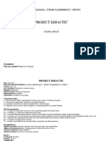 Proiect - Didactic - Matematica 2