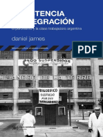 Daniel James Resistencia e Integracion E