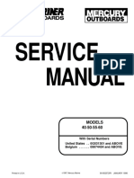 Mercury 40-50-55-60 Service Repair Manual