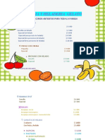 Menu Fruteria