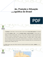 Localização, Posição e Situação Geográfica Do Brasil