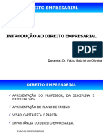 Slide Completo Direito Empresarial I