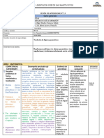 Sesión de Aprendizaje N°01