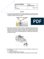 TALLER 5. Leyes de Newton