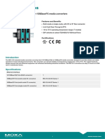 Moxa IMC 21A S SC Datasheet