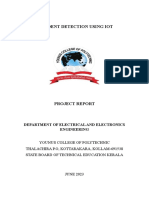 Accident Detection Using IOT Project Report Final