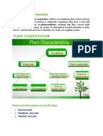 PLANT BIOLOGY Plant Form and Function