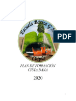 Plan de Formacion Ciudadana 2020