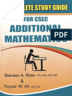 CSEC Add Maths Study Guide