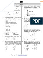 Final Neet Revision Test - 08 Physics 1. 7.: A (2, 4) - Find The Total Work Done by Force F On The