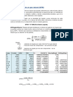 Contenido Liquido de Un Gas Natural GPM