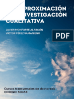 Tema 11 - Aproximación A La Investigación Cualitativa