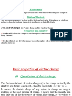 Electrostatics: Two Kinds of Charges