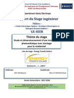 Rapport Dimensionnement PV