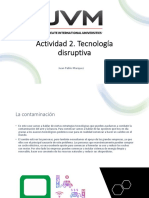 Actividad 2. Tecnología Disruptiva