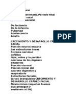 Crecimiento y Desarrollo Craneo Facial y de La Denticion